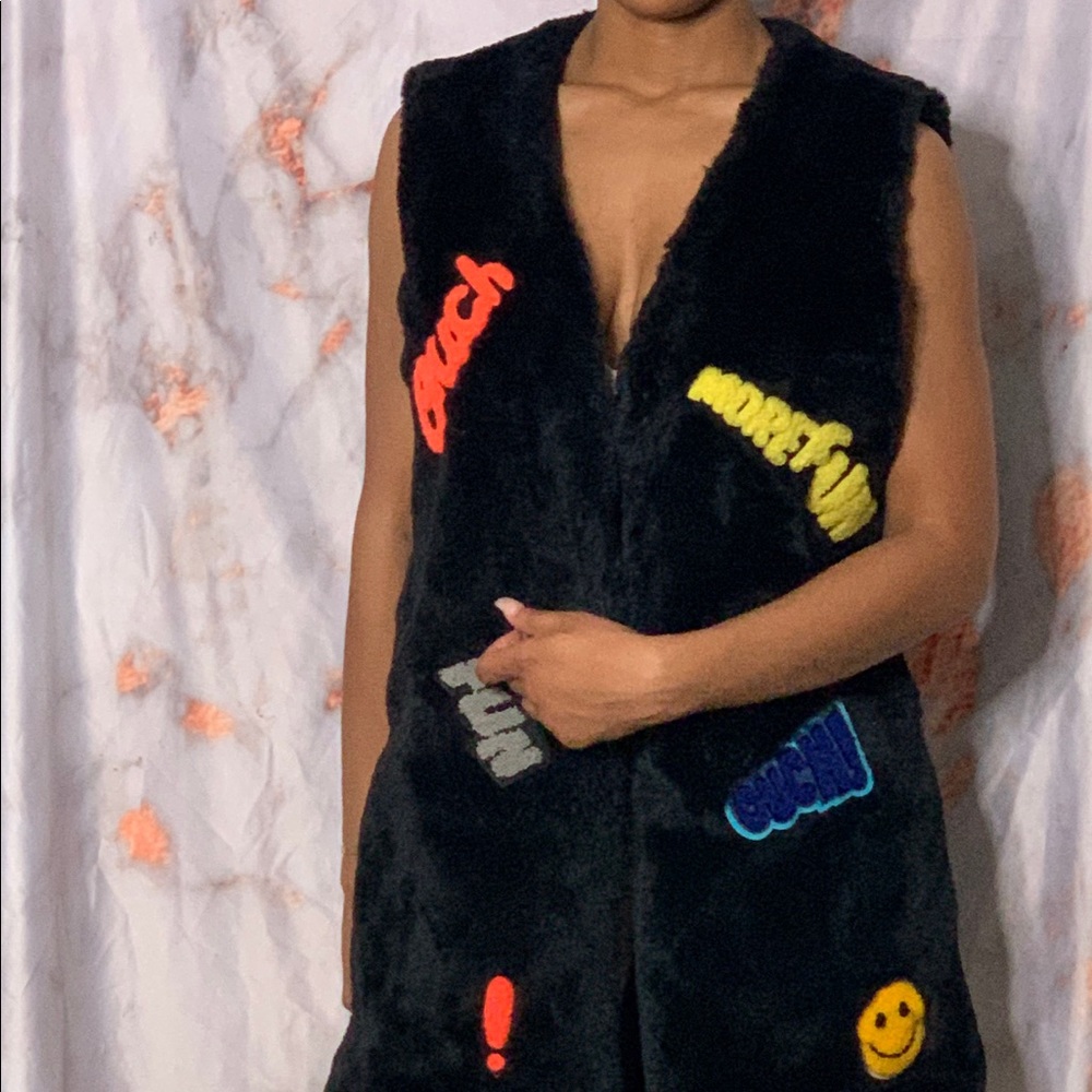 MUDE “OMG FAUX FUR” VEST